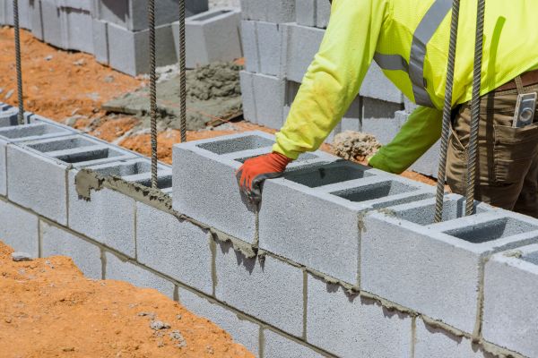 Concrete Blocks Installation in Redwood City