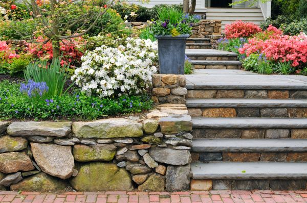 Stone Stairs Repair in Redwood City