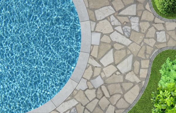 Flagstone Grout Repair in Redwood City