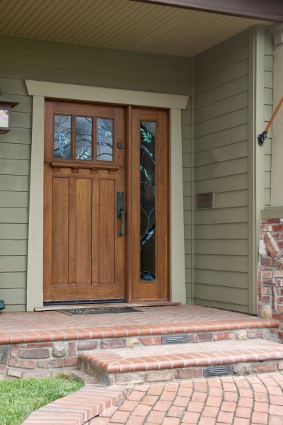 Front Porch Brick Repair in Redwood City