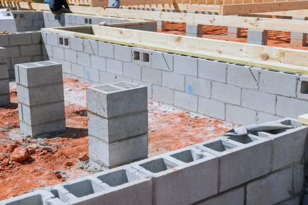 Cement Block Installation in Redwood City