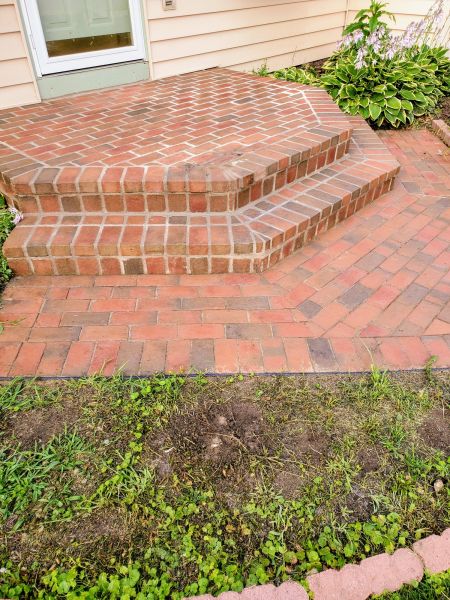Brick Stoop Repair in Redwood City