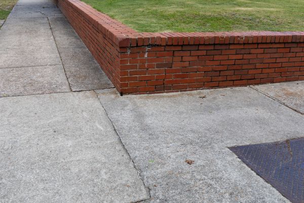 Brick Retaining Wall Repair in Redwood City